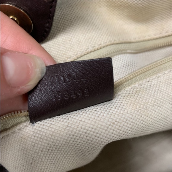 Brown leather Sukey Gucci bag medium - Picture 3 of 6